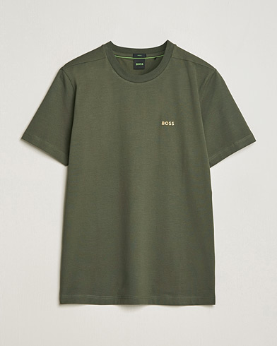 Men |  | BOSS GREEN | Crew Neck T-Shirt Open Green