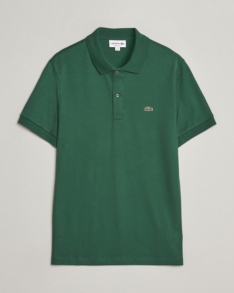 Lacoste Pima Interlock Piké Green – Green