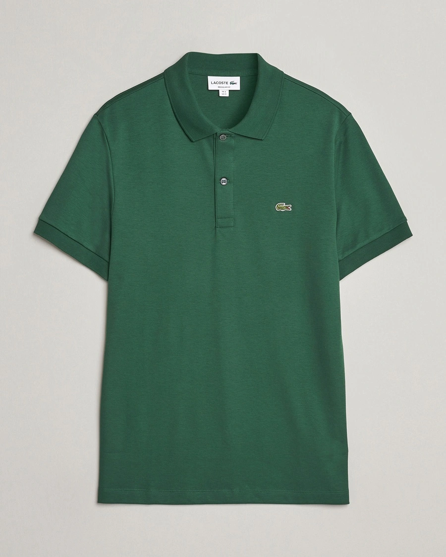 Lacoste Pima Interlock Piké Green – Green