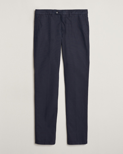  Cotton/Linen Trousers Navy