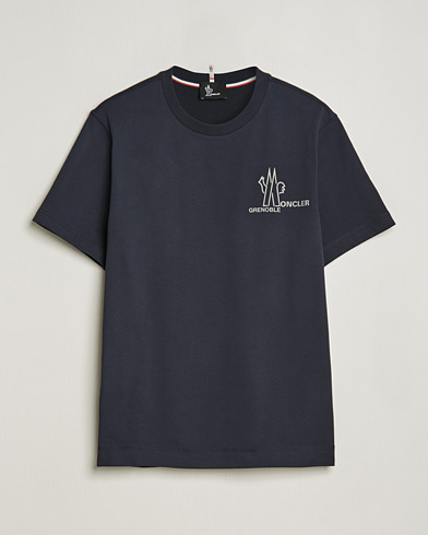 Men |  | Moncler Grenoble | Short Sleeve T-Shirt Navy