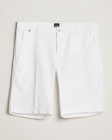  Slice Cotton Shorts White