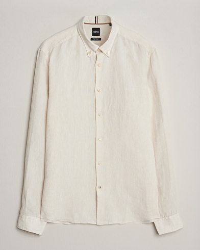  Liam Linen Shirt Open White