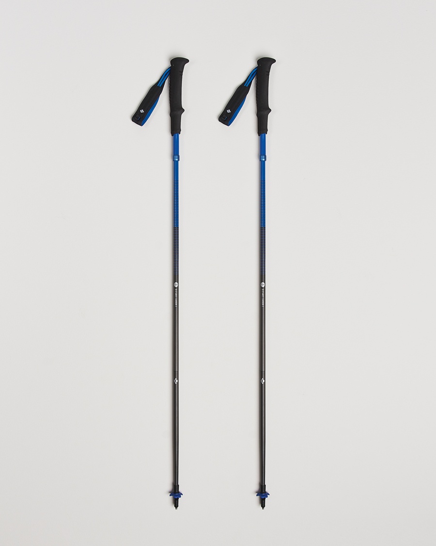 Black Diamond Distance Carbon Z Trekking/Running Poles Ultra Blue – Black
