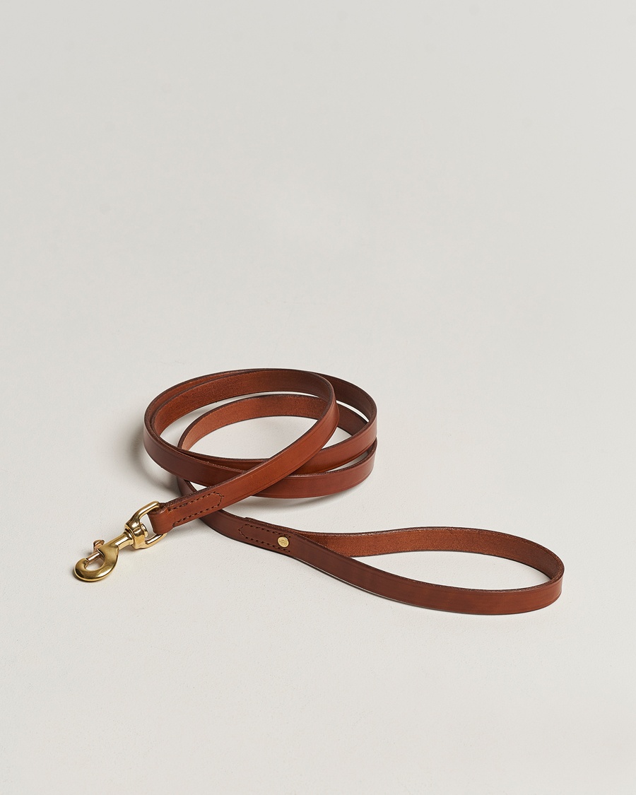 Tärnsjö Garveri Leather Dog Leash Light Brown – Brown