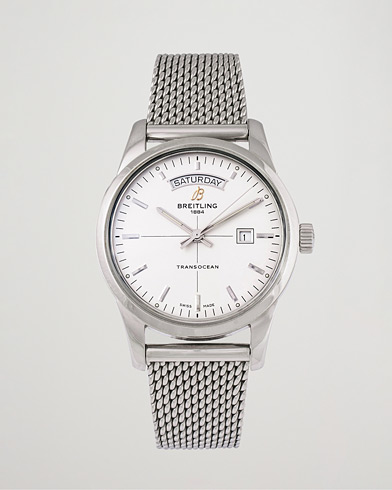 Used |  | Breitling Pre-Owned | Transocean A45310 Silver