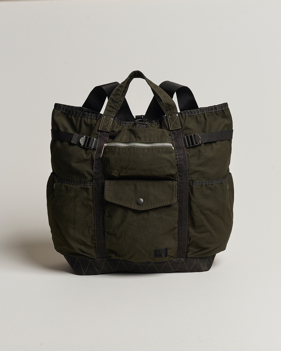 Porter-Yoshida & Co. Crag 2Way Rucksack Khaki – Green