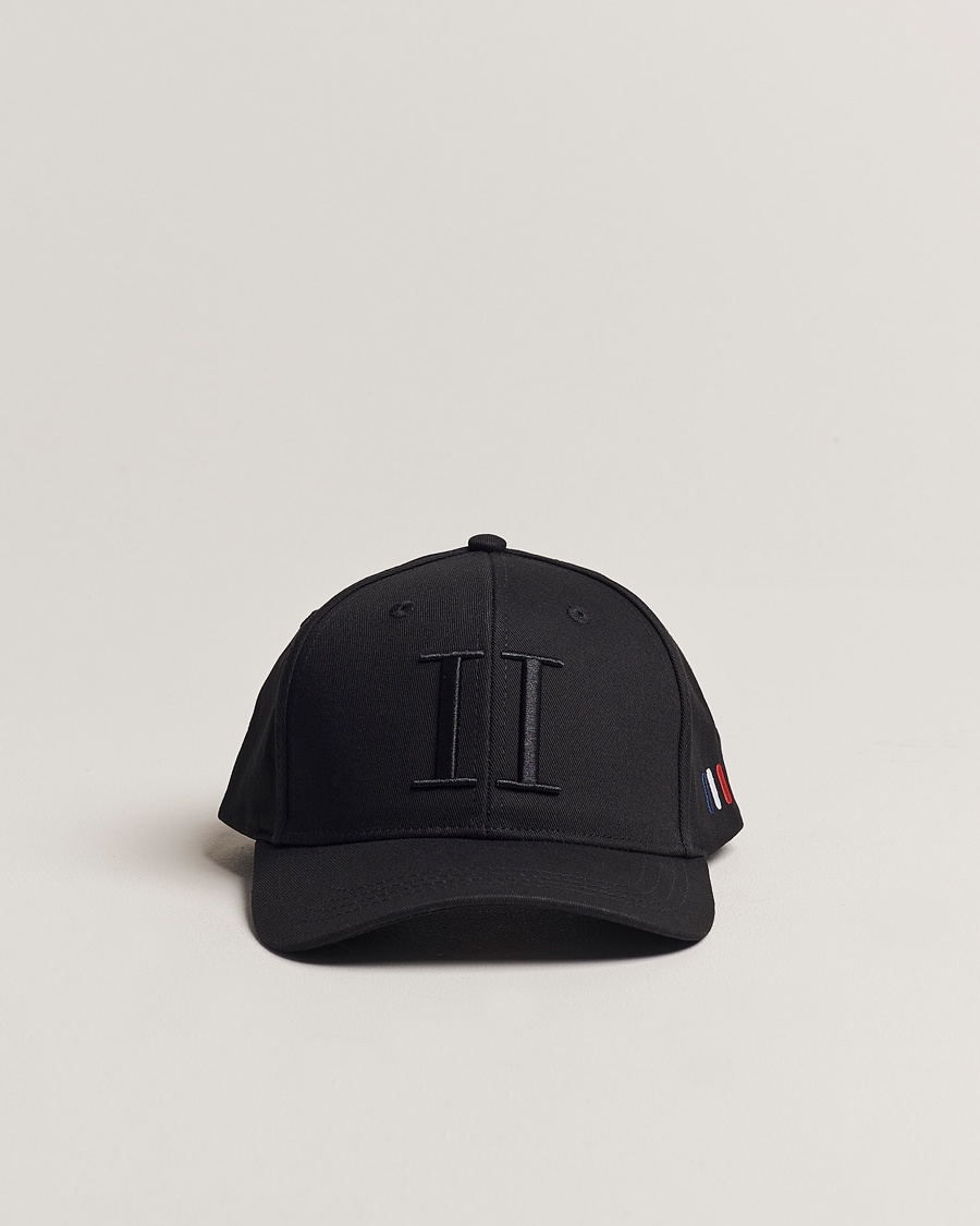 Les Deux Encore Organic Cotton Baseball Cap II Black – Black