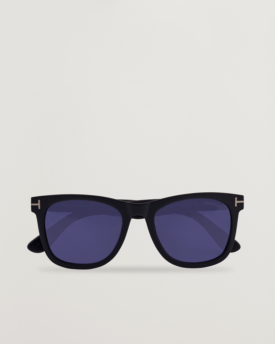 Tom Ford Kevyn FT1099 Sunglasses Black/Blue – Black