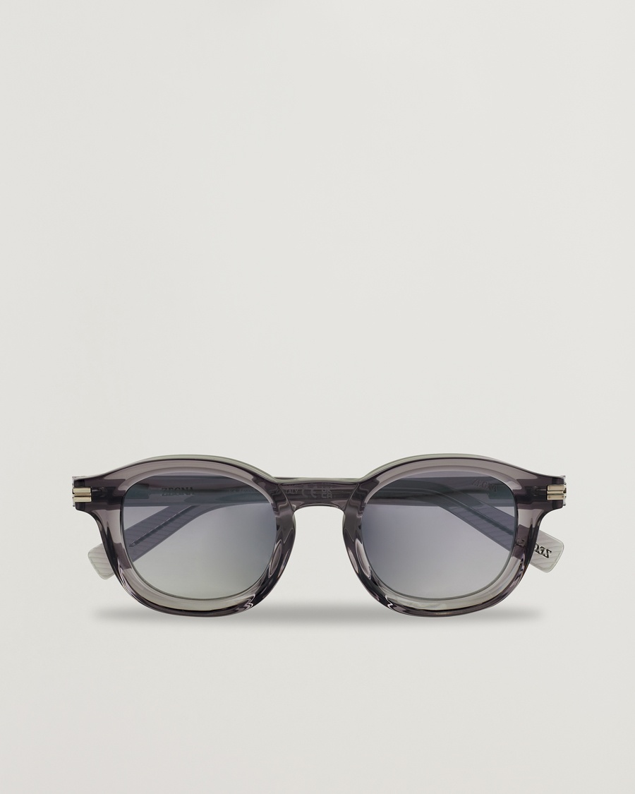 Zegna EZ0229 Sunglasses Grey/Smoke – Grey