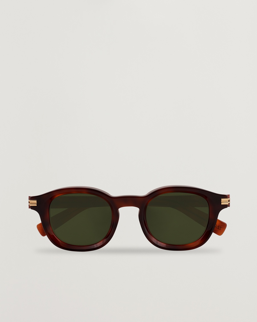 Zegna EZ0229 Sunglasses Dark Havana/Green – Brown