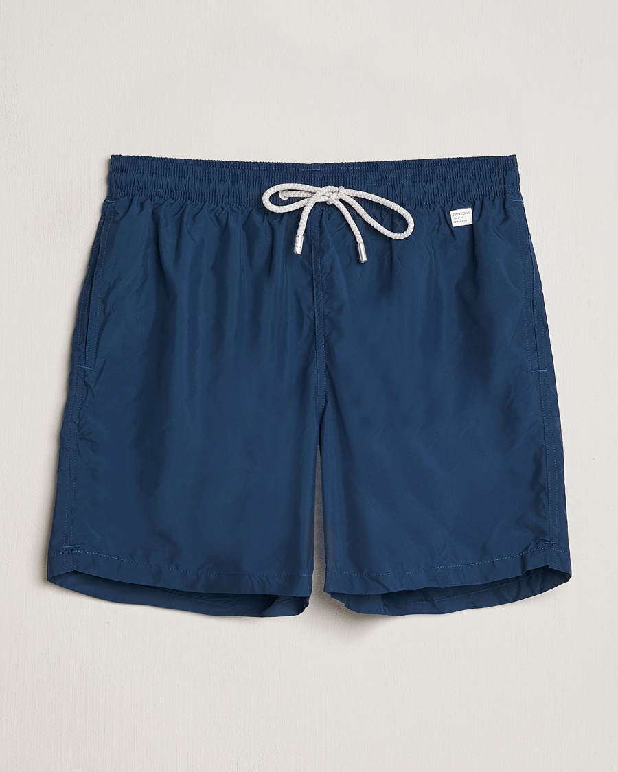 Navy Scuba Stripe Short Sleeve + Shorts Set