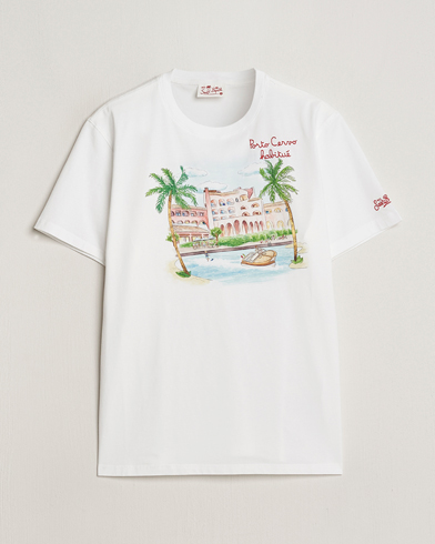  Printed Cotton T-Shirt Porto Cervo