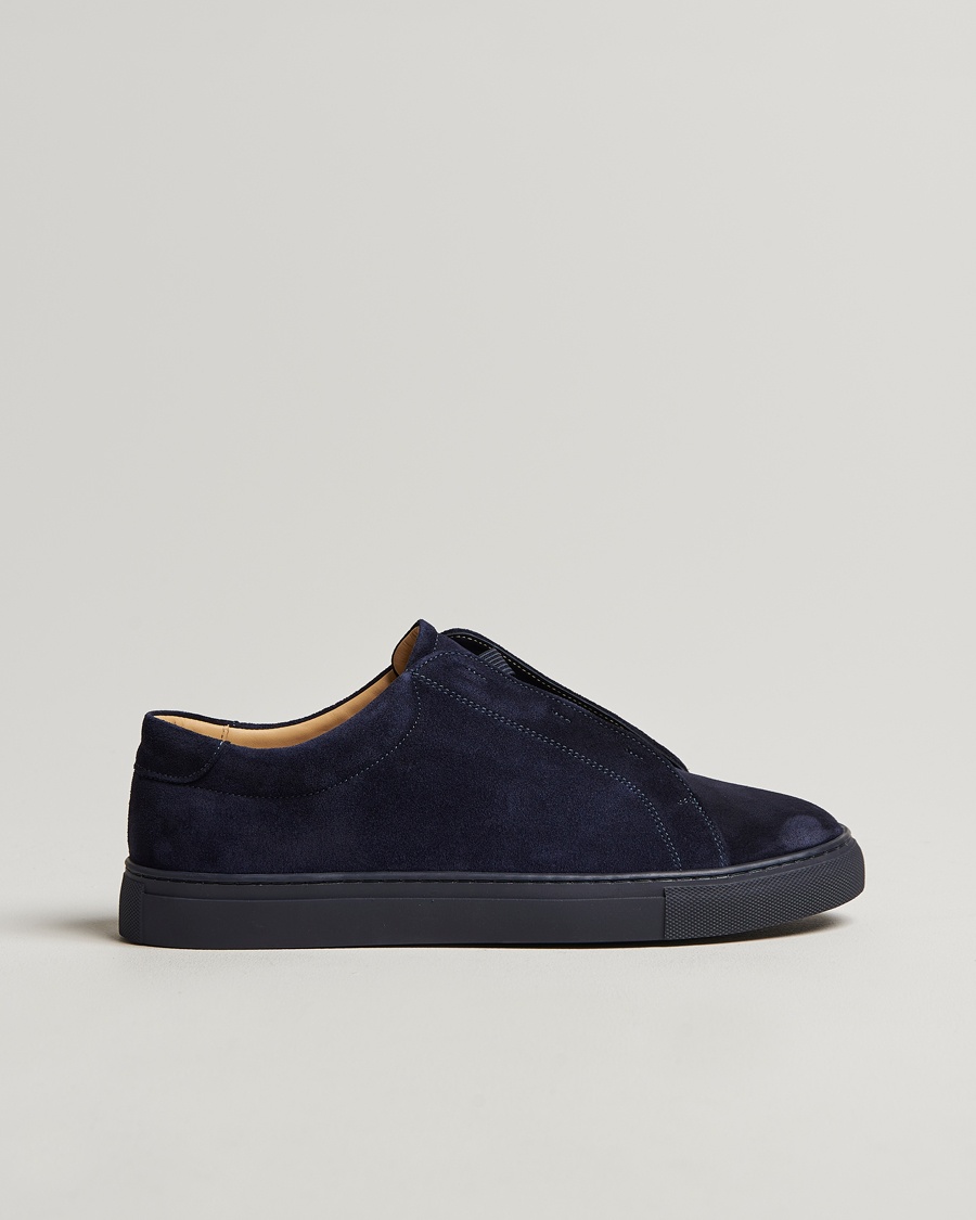 Myrqvist Alnö Sneakers Navy Suede – Blue