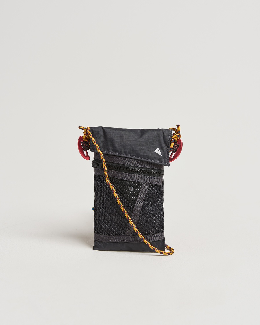 Klättermusen Algir Lanyard Pocket Bag Raven – Black