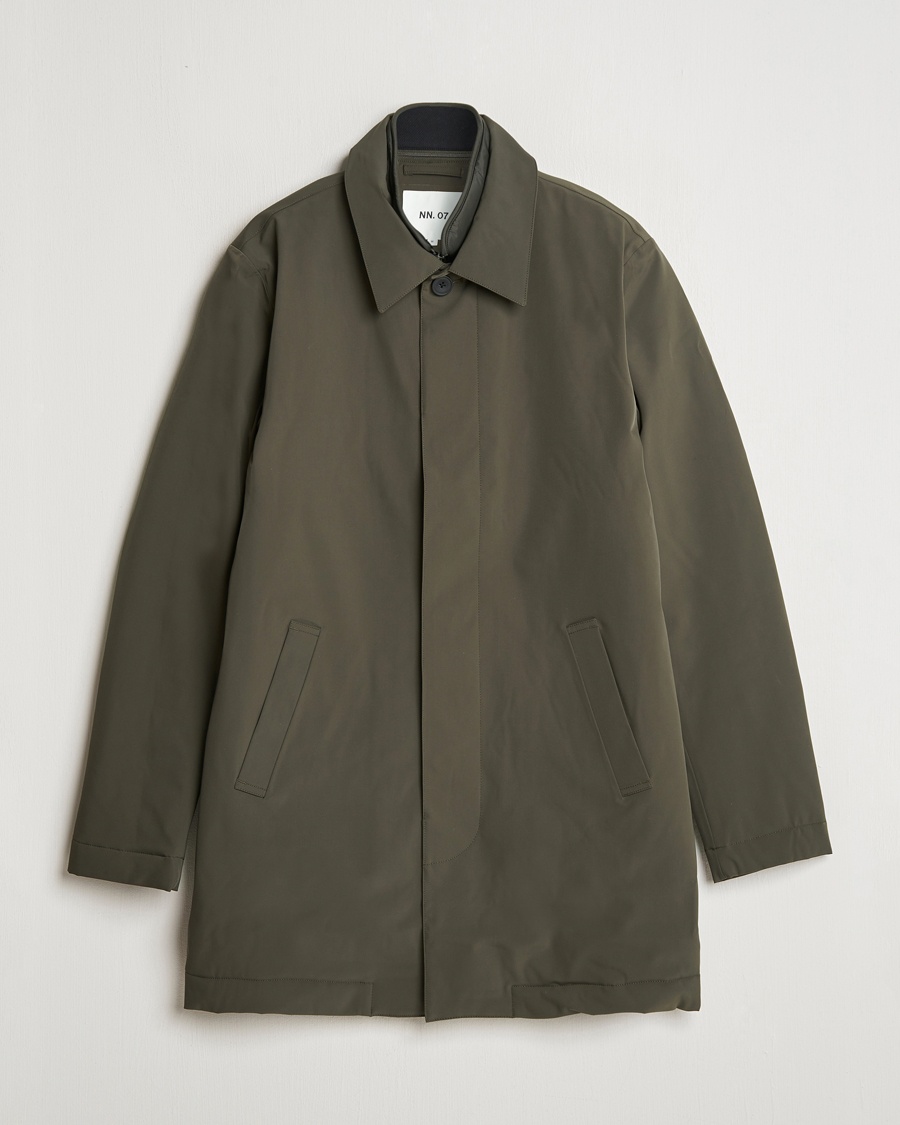 NN07 Blake Jacket Dark Army – Green