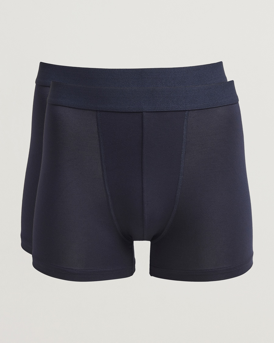 Bread & Boxers 2-Pack Boxer Breif Modal Dark Navy – Blue