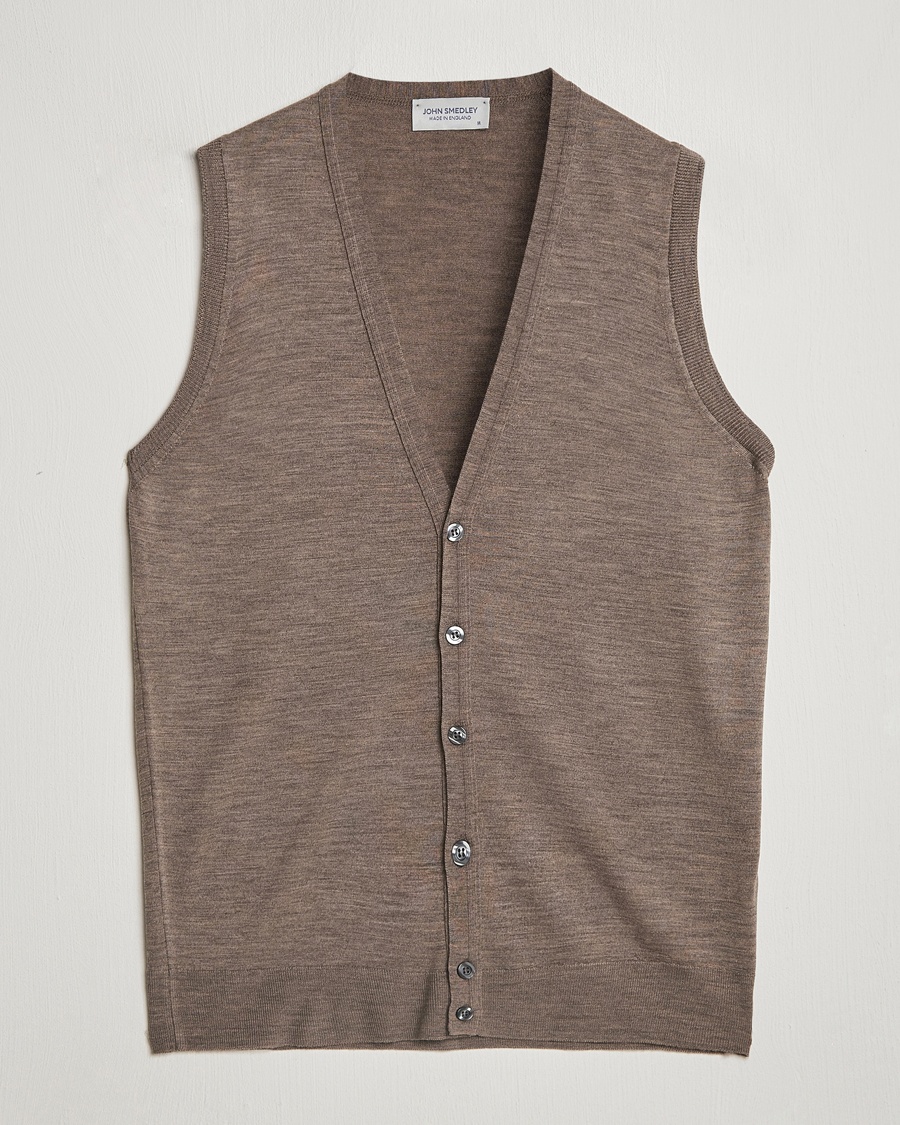 Snow Peak Natural Warm Stretch Vest Medium Grey at CareOfCarl.com