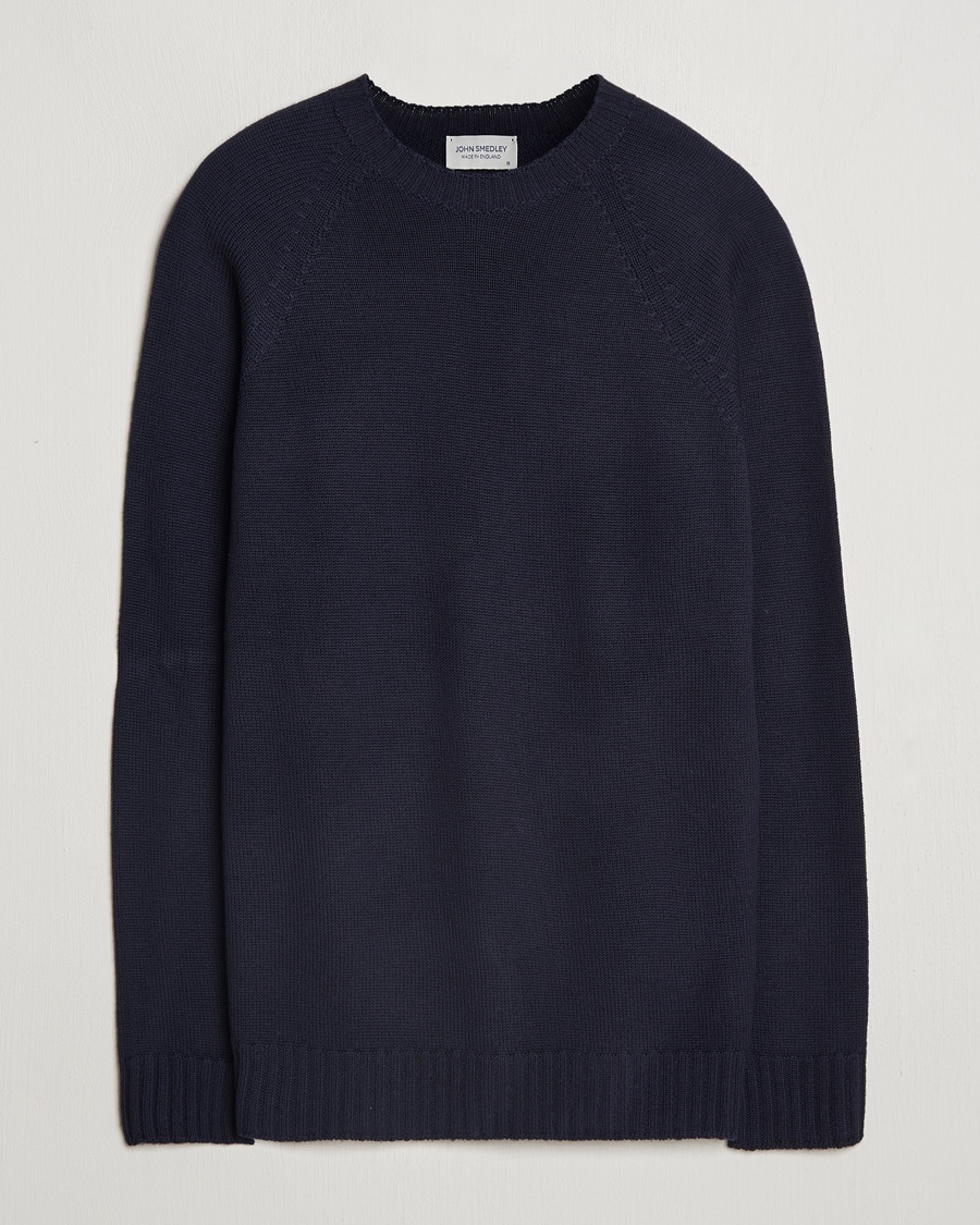 John Smedley Bobby Extra Fine Merino V-Neck Pullover Black