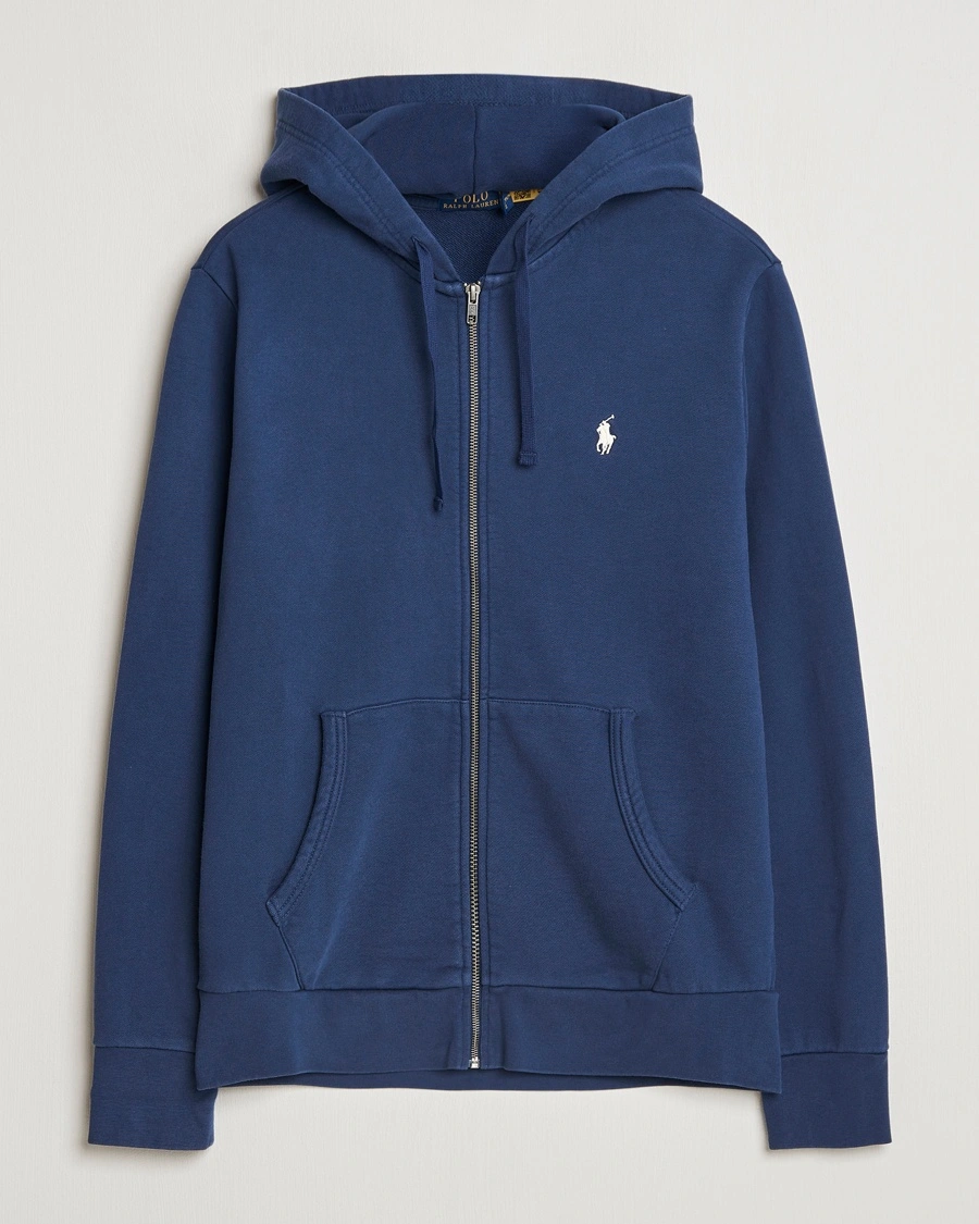 Polo Ralph Lauren Loopback Terry Full-Zip Hoodie Cruise Navy – Blue