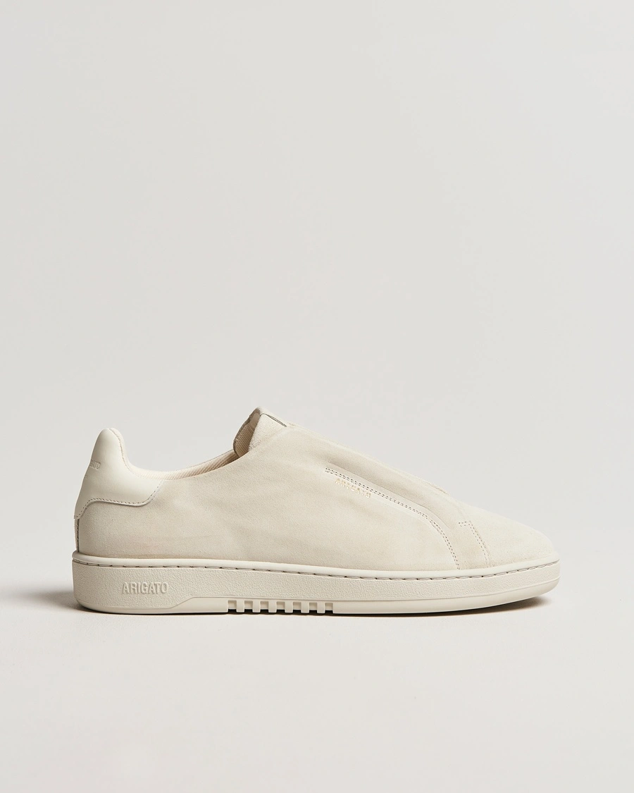 Axel Arigato Dice Laceless Suede Sneaker Off White – White