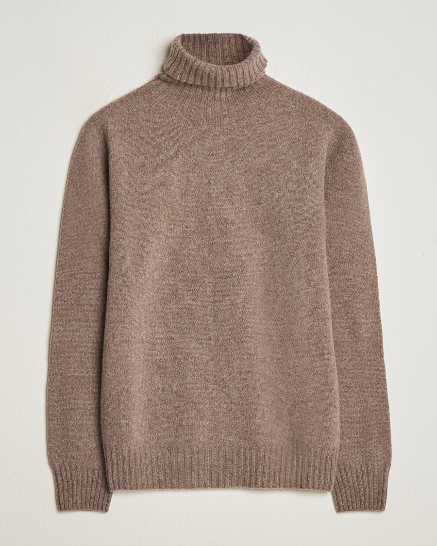 Sage Cotton Rollneck Knit