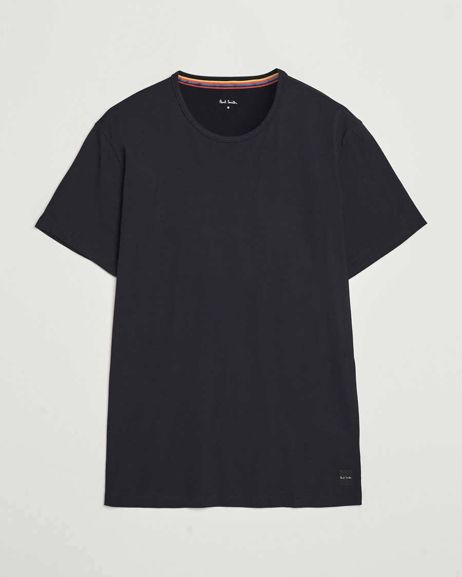 Zimmerli of Switzerland Pureness Modal Crew Neck T-Shirt Black at