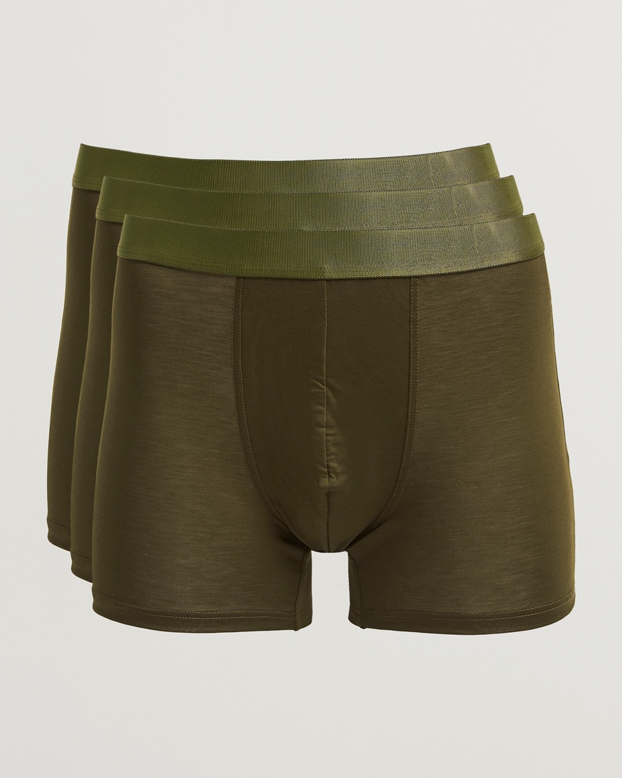 CDLP 3-Pack Boxer Briefs Olive Green – Green