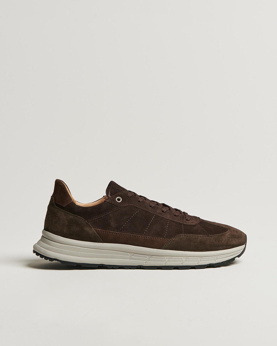 CQP Renna Suede Runner Dark Brown – Brown