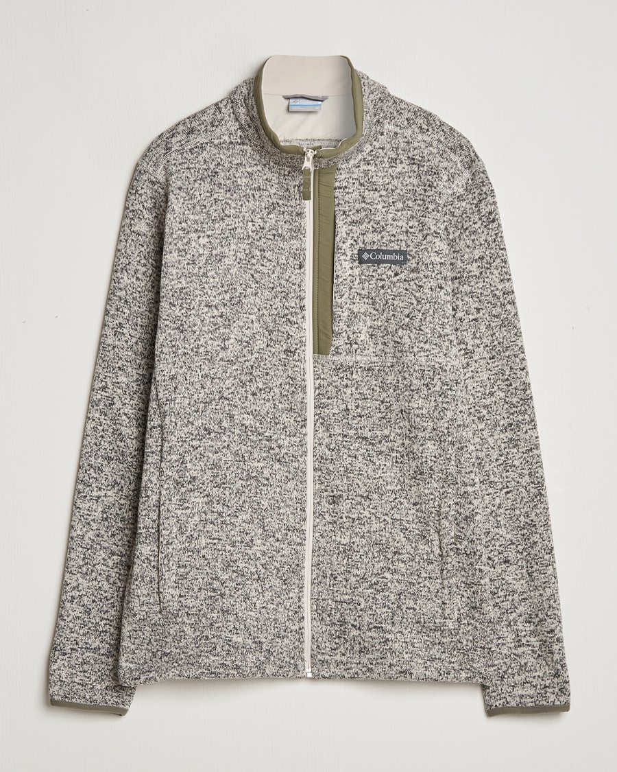 Columbia Sweater Weather Fleece Jacket Dark Stone Heather - Size: XL