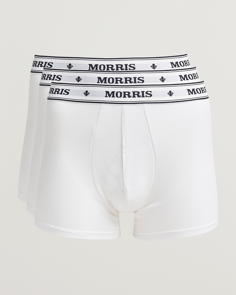 Morris Boxer Brief 3-Pack White – White