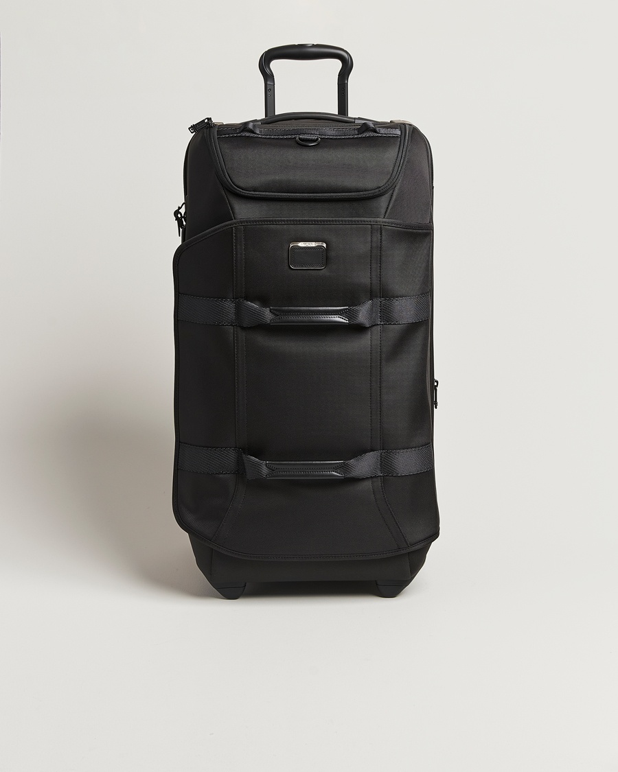 TUMI Alpha Bravo Expandable Wheeled Duffle Black – Black