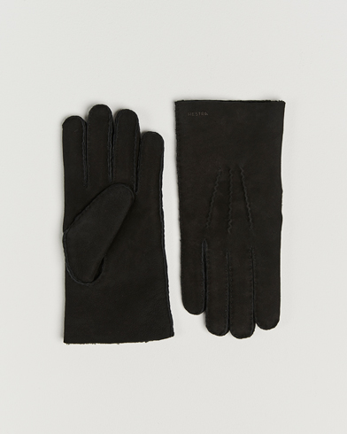 Stone Island Soft Shell-R_e Recycled Gloves Black at CareOfCarl.com