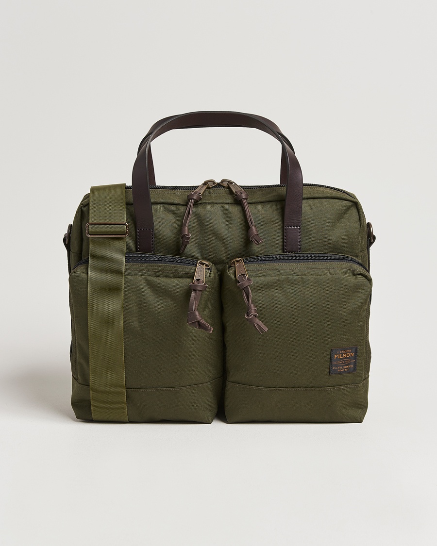 Filson FilsonDryden Cordura Nylon BriefcaseOtter Green – Green