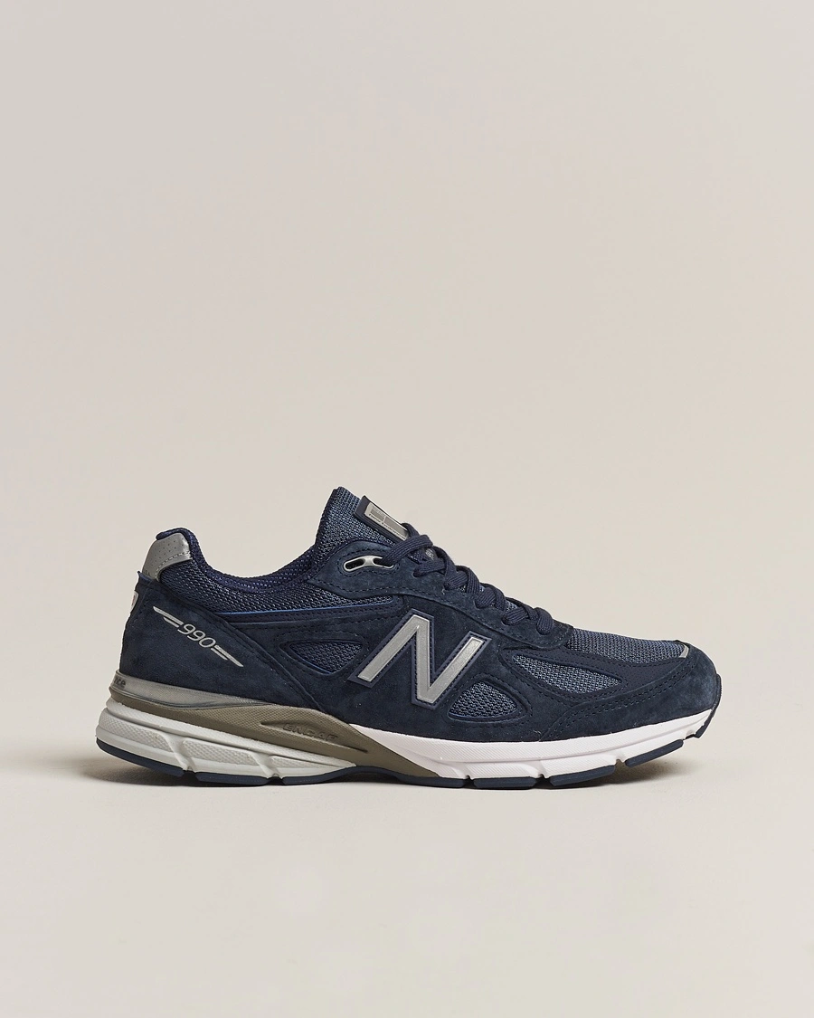 New Balance Made in USA 990v4 Sneakers Navy – Blue