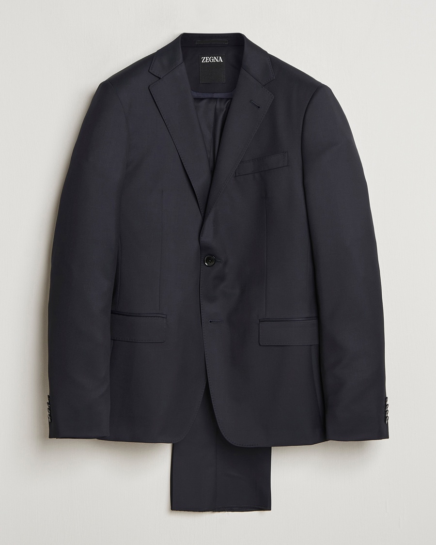 K Jacket Riendonut Boglioli K Jacket Linen Suit Navy at CareOfCarl.com