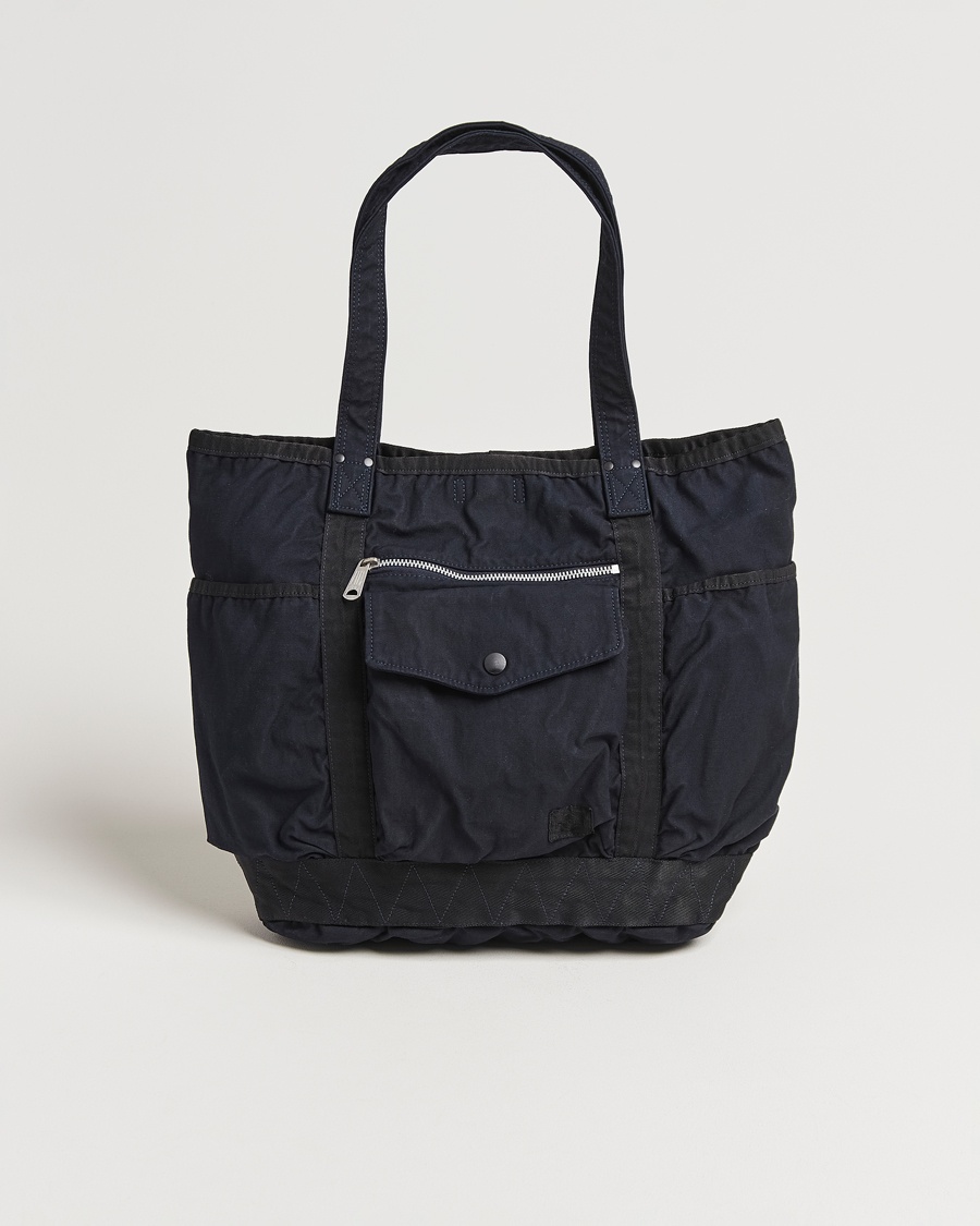 Porter-Yoshida & Co. Crag Tote Bag Navy – Blue