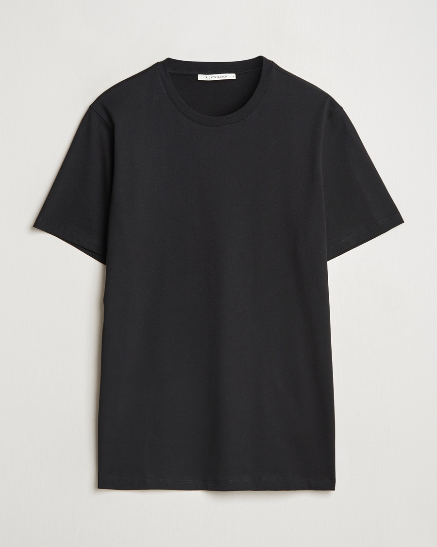 A Day's March Midweight T-Shirt Black – Black