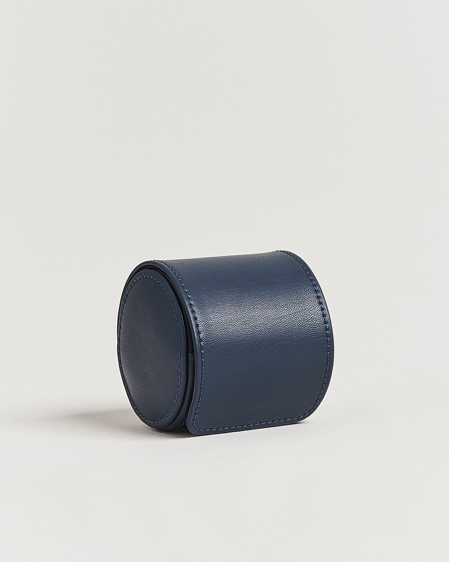 WOLF Single Watch Roll Earth Midnight Blue – Blue