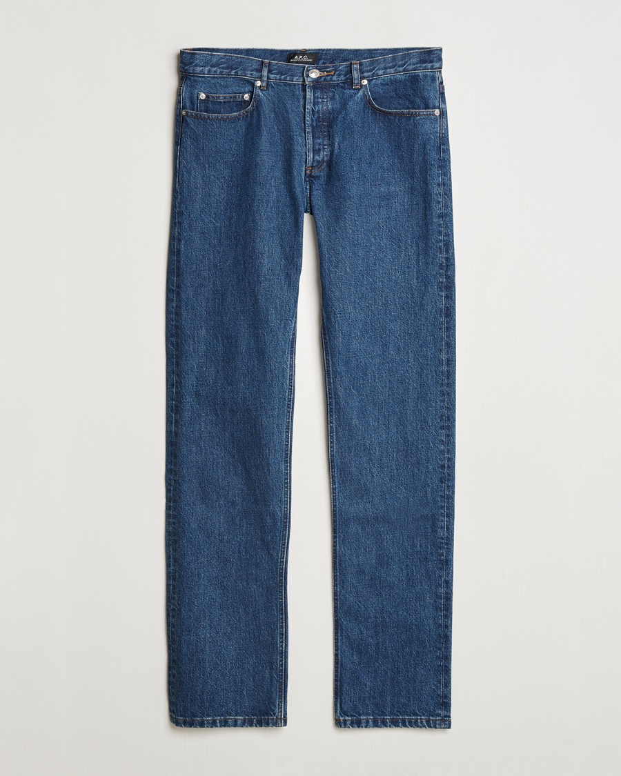 A.P.C. New Standard Jeans Washed Indigo – Blue
