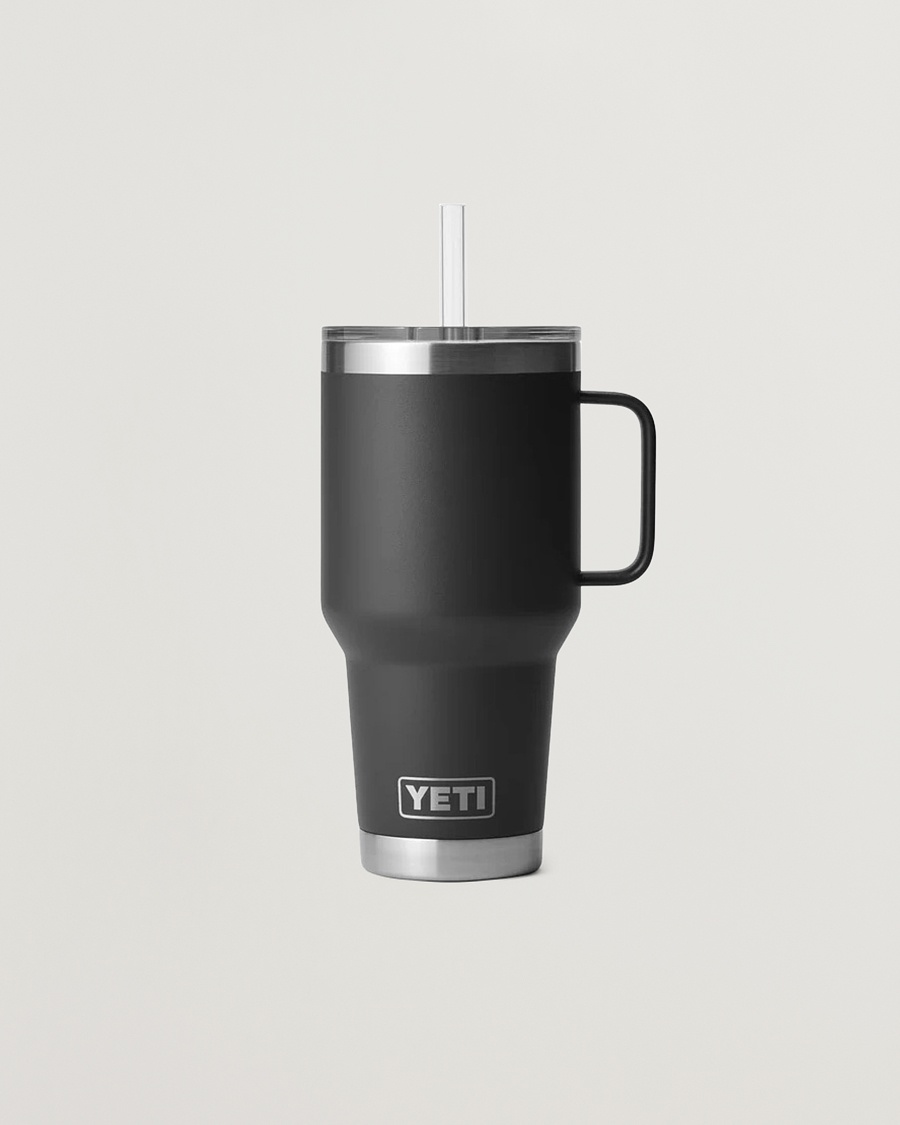 YETI Rambler 35 Oz Straw Mug Black – Black