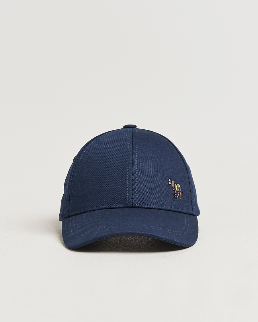 PS Paul Smith Baseball Zebra Cap Navy – Blue