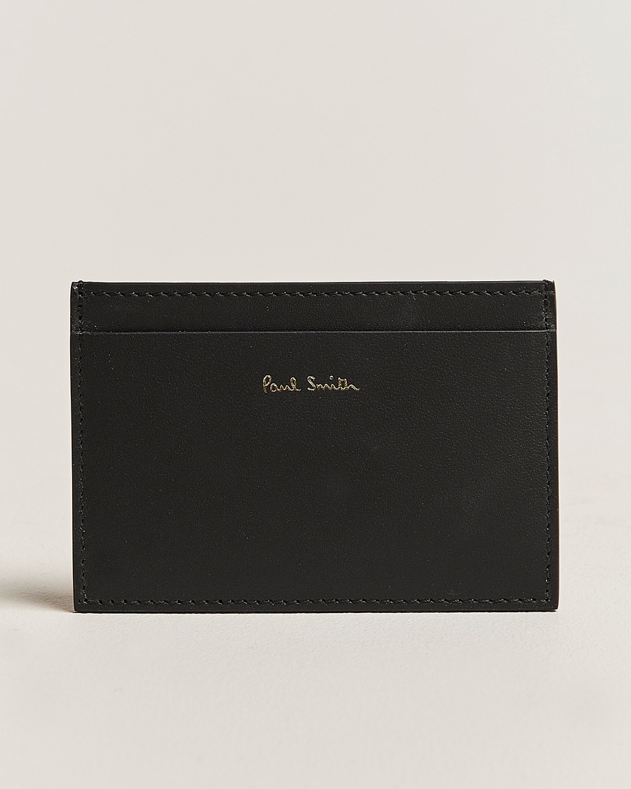 Paul Smith Paul SmithSignature Stripe Card HolderBlack – Black