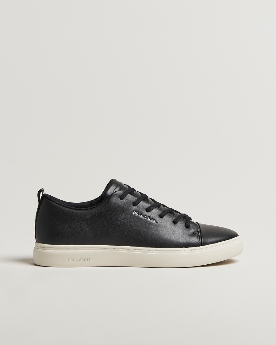 PS Paul Smith Lee Cap Toe Leather Sneaker Black – Black