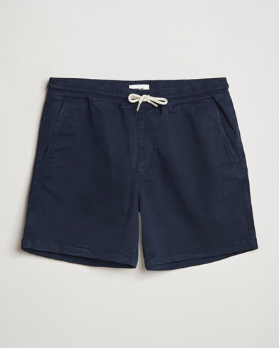 NN07 Gregor Drawstring Shorts Navy Blue – Blue