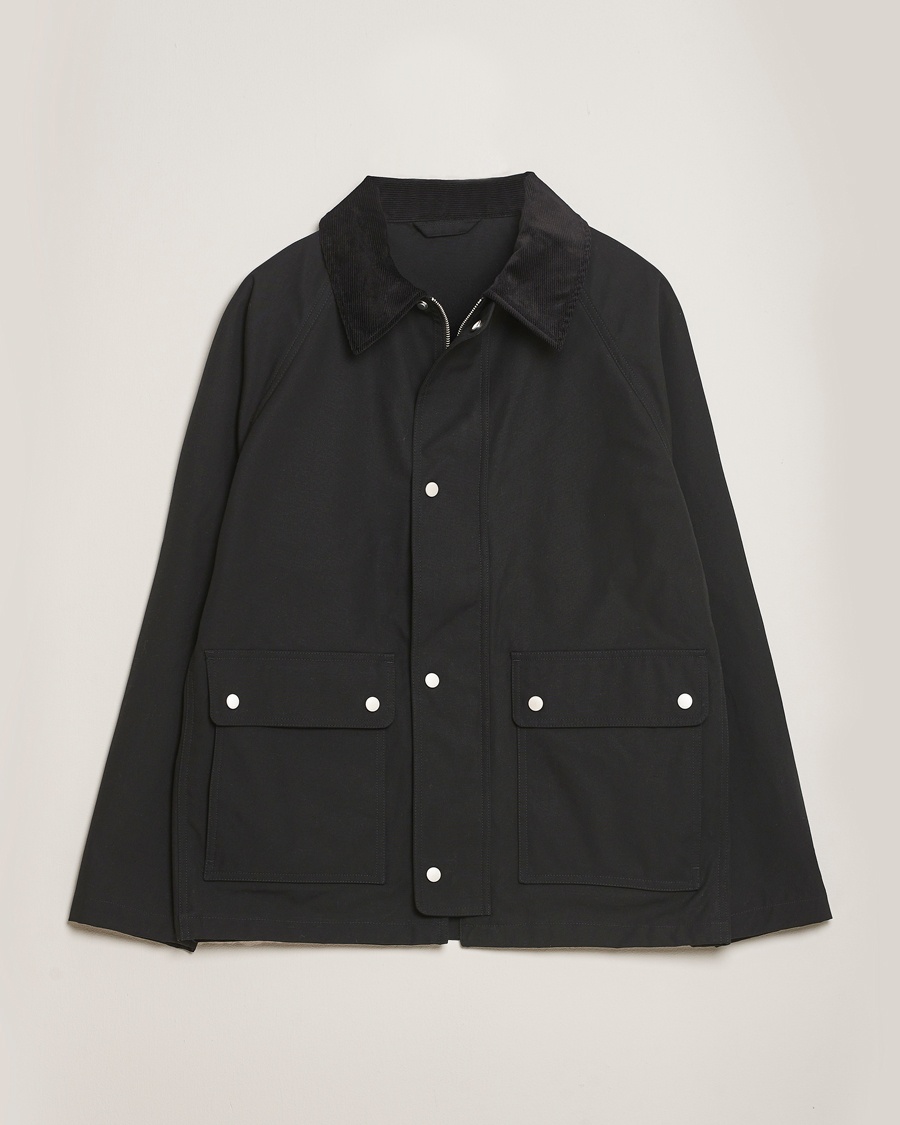 NN07 Glenn Brittish Millrain Jacket Black – Black