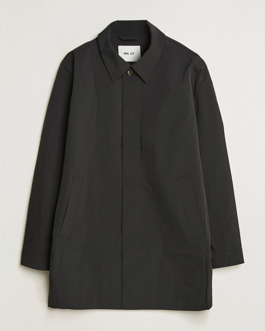 Sunflower Relaxed Nylon Coat Black at CareOfCarl.com