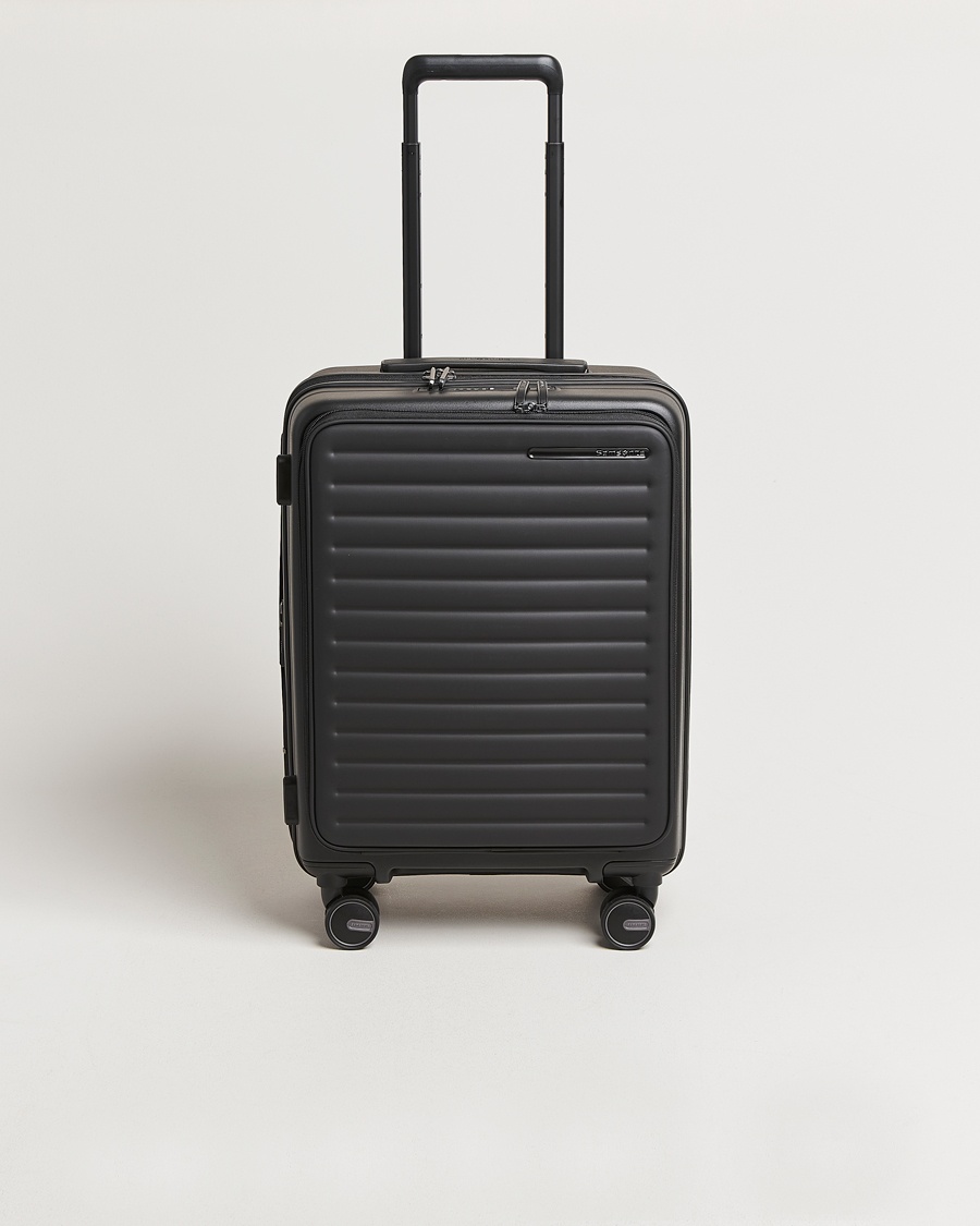 Samsonite Restackd Spinner Easy Access Carry-On Black – Black