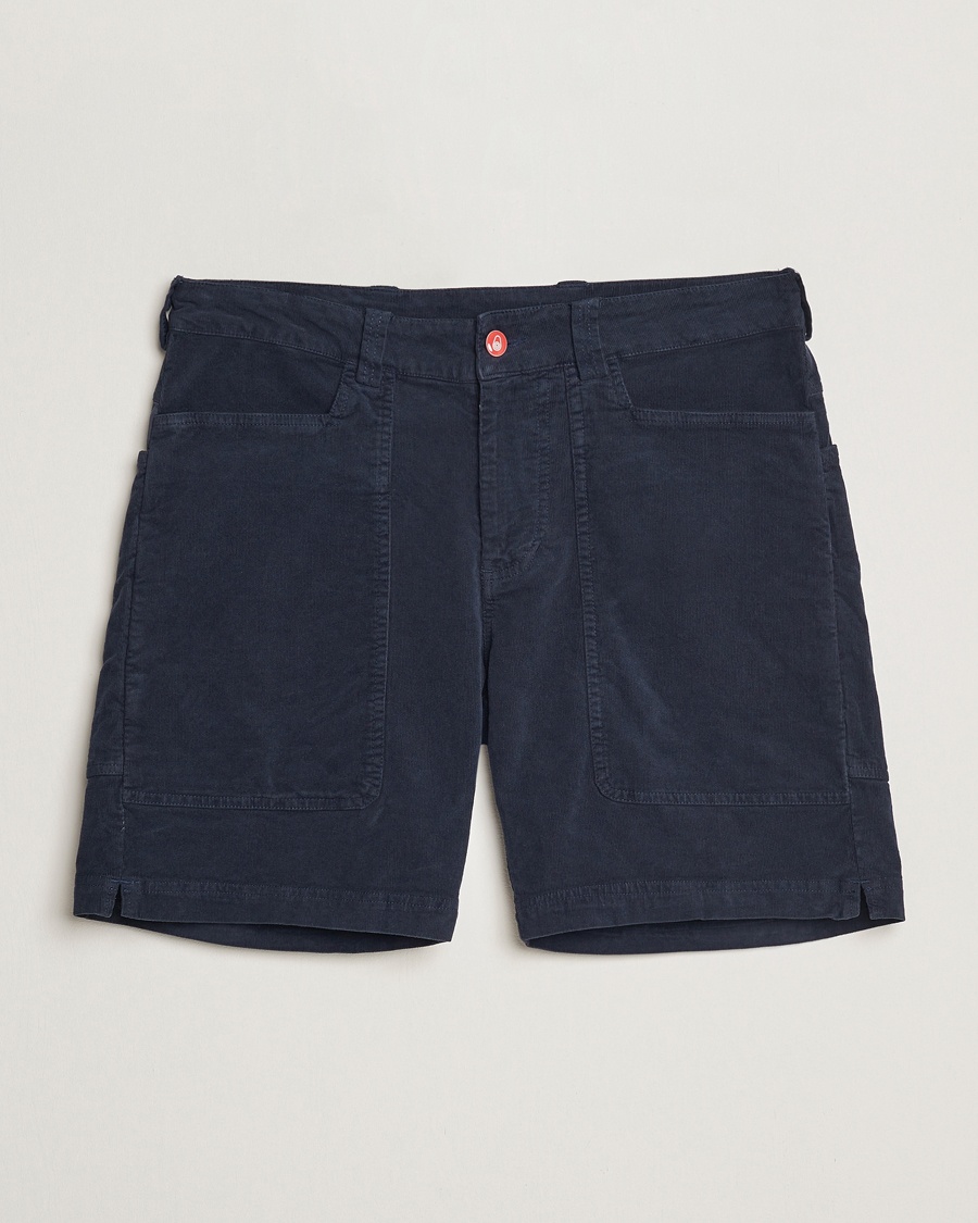 Sail Racing Grinder Corduroy Shorts Dark Navy – Blue