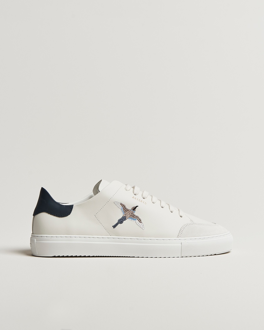 Axel Arigato Clean 90 Bee Bird Sneaker White/Dark Blue – White